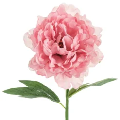 Kunstig Blomst Pæon Lyserød
