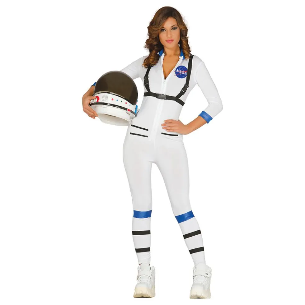 Kvindelig Astronaut Kostume