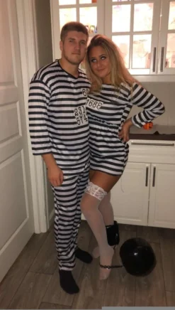 Kvindelig Fange Budget Kostume