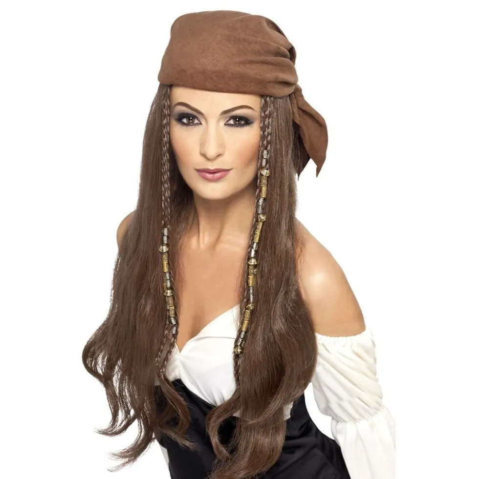 Kvindelig Piratparyk med Bandana