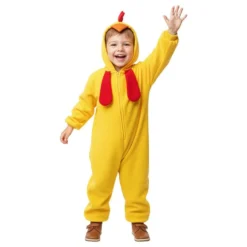 Kylling Jumpsuit Børnekostume