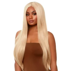 Lang Lige Blond Deluxe Paryk