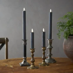 LED Antiklys Korte Rustic Sort