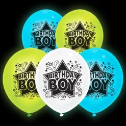 LED-Balloner Birthday Boy