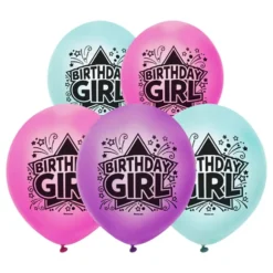 LED-Balloner Birthday Girl