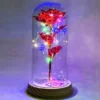 LED Evighedsrose i Glaskuppel