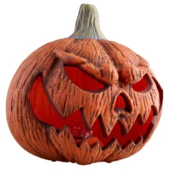 LED halloween-græskar med lydprop