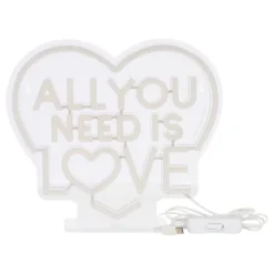 LED-lampe All You Need is Love