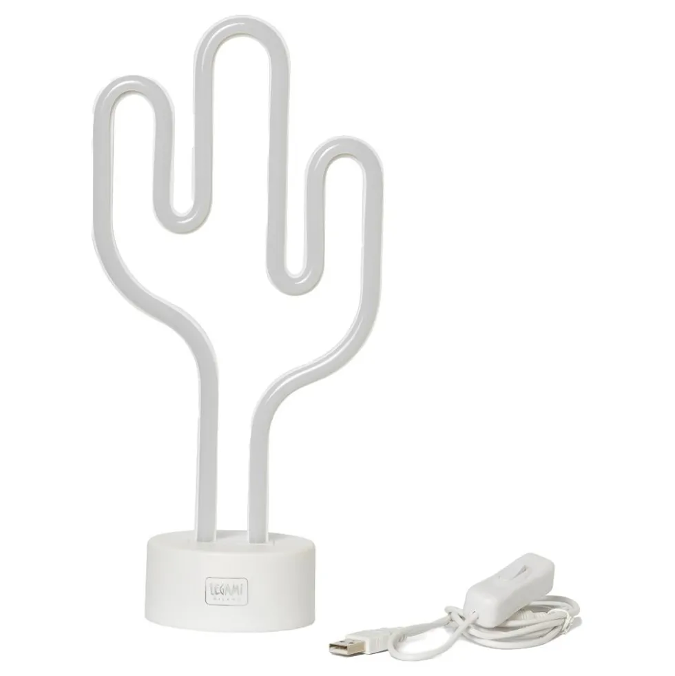 LED-Lampe Kaktus med Neoneffekt