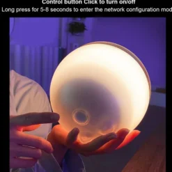 LED-Lampe Rund WiFi