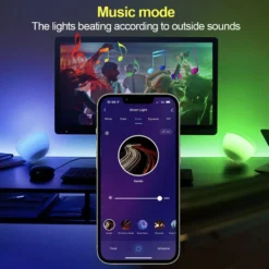 LED-Lampe Rund WiFi