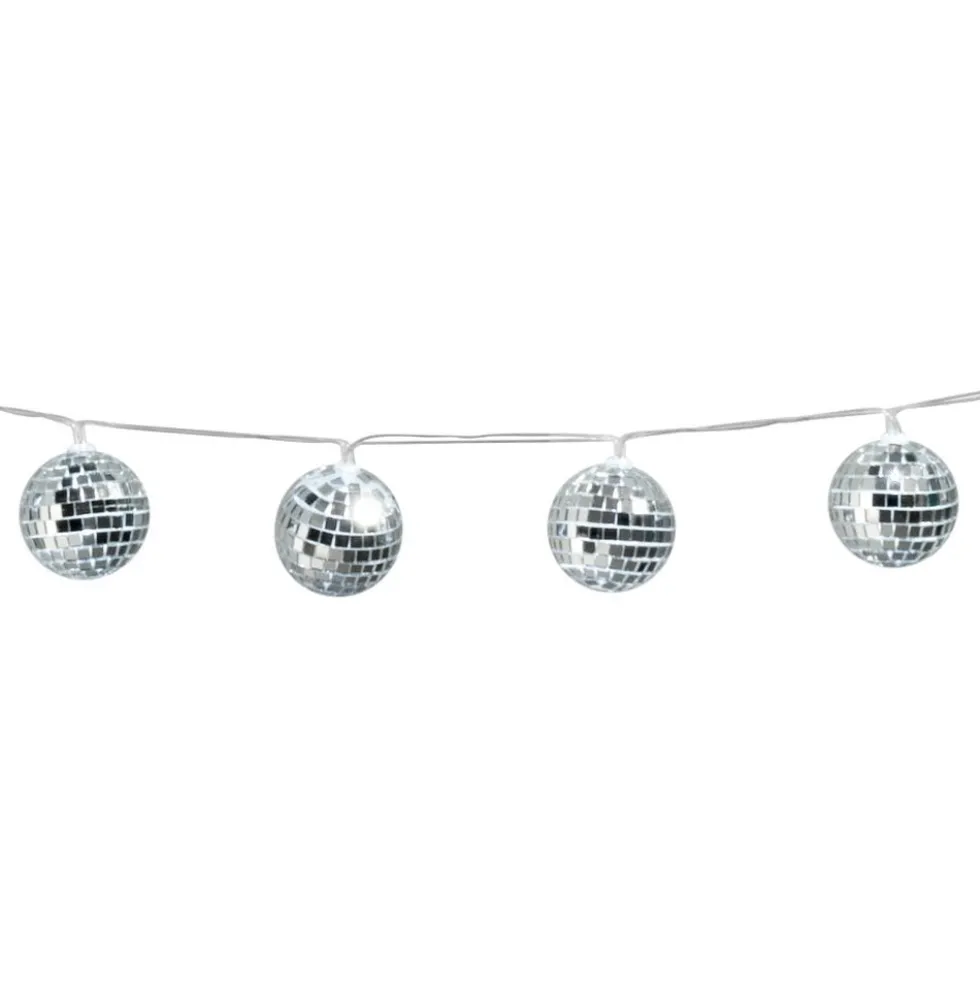 LED-lyskæde Discokugle