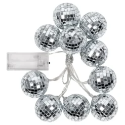 LED-lyskæde Discokugle