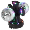 LED Roterende Spejlkugler Duo