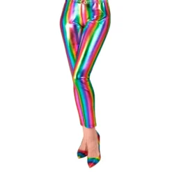 Leggings i regnbuefarver