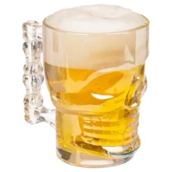 Ølglas Kranium Skinnende