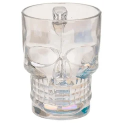 Ølglas Kranium Skinnende