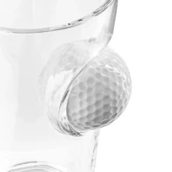 Ølglas med Golfbold