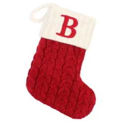 Lille Julestrømpe med Bogstav