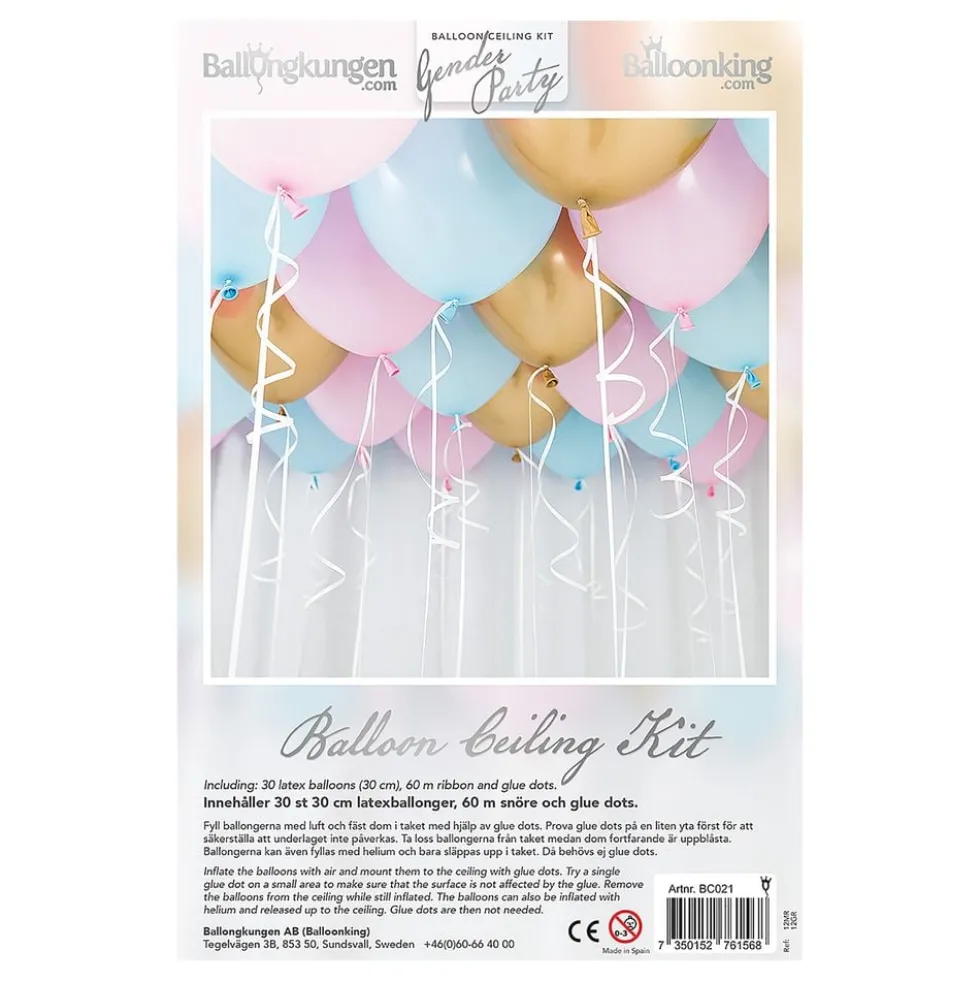 Loftballoner Gender Reveal