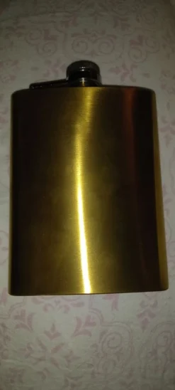 Lommelærke Guld Metallic