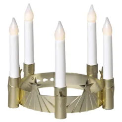 Luciakrone Guld LED