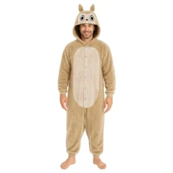 Lulu Monster Beige Onesie Herre Kostume