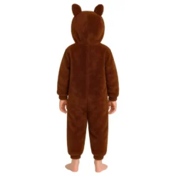 Lulu Monster Brun Onesie Børnekostume