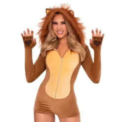 Løve Jumpsuit Deluxe Kostume