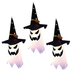 Lysende Halloween-spøgelser Dekoration