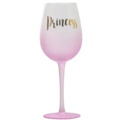 Lyserødt Vinglas Princess