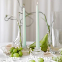 Lysestage i Glas