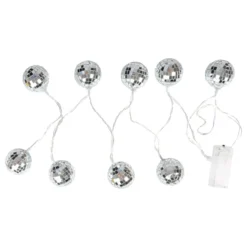 Lyskæde Discokugler