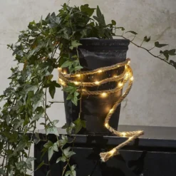 Lyskæde Jute LED