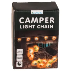 Lyskæde med Campingvogne