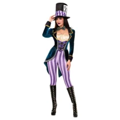 Mad Hatter Jumpsuit Deluxe Kostume