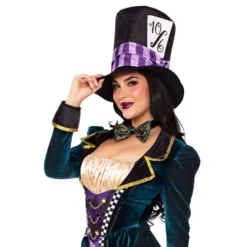 Mad Hatter Jumpsuit Deluxe Kostume