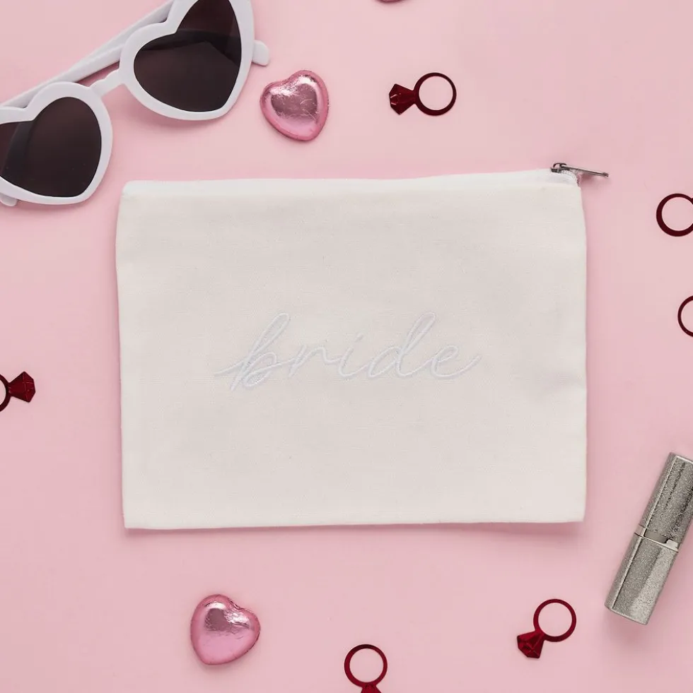 Makeuptaske Bride Hvid