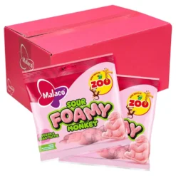 Malaco Zoo Sour Foamy Monkey Økonomipakke