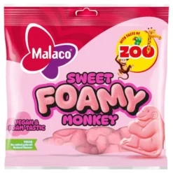 Malaco Zoo Sweet Foamy Monkey Økonomipakke