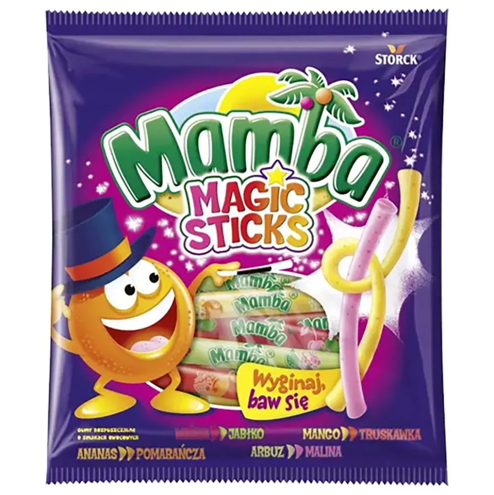 Mamba Magic Sticks Frugtkarameller