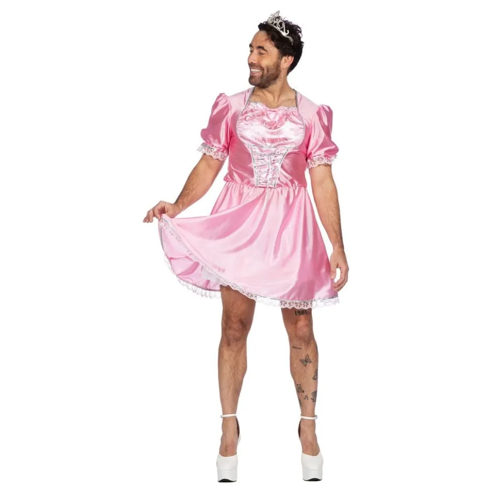 Mandlig Prinsesse Kostume