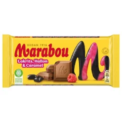 Marabou Lakrids Hindbær & Karamel