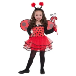 Mariehøne Børnekostume