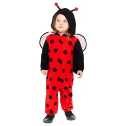 Mariehøne Onesie Babykostume
