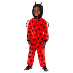 Mariehøne Onesie Børnekostume