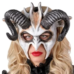 Maske Dæmon med Horn