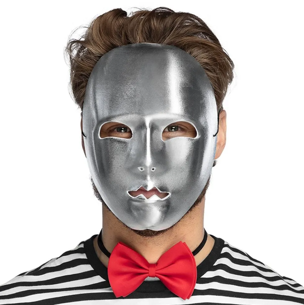 Maske Mimer Sølv