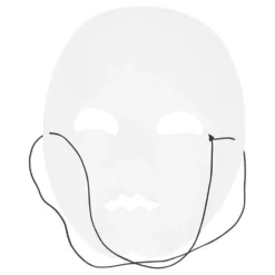 Maske Mimer Sølv