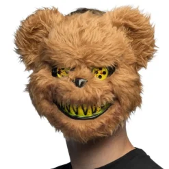 Maske Plysj Skræmmende Bjørn